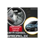 Toprak Shop Fiat Doblo Uyumlu Orta Konsol Çapraz Bardaklık 2023-2024 Modellerle Uyumlu