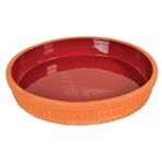 TOPRAK SIRLI ORTA BOY ET TAVA-FIRIN TEPSİ toprak tencere kap (36 * 6.5 cm)