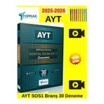 Toprak Yayıncılık 2026 Ayt Sosyal Bilimler 1 Deneme Seti 30 Lu Ösym Tarzı + Android Dokunmatik Kalem