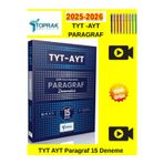 Toprak Yayıncılık 2026 Tyt Ayt Paragraf 15 Li Deneme Ösym Tarzı Çözümlü + Android Dokunmatik Kalem