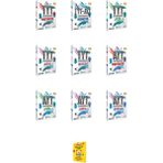 Toprak Yayıncılık Toprak Tyt - Ayt Matematik Geometri Fizik Kimya ve Biyoloji 9lu Set Soru Bankası + Planlama Defteri
