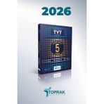 Toprak Yayıncılık TYT 5'li Deneme Kitap Seti Üniversite Hazırlık İçin Tüm Dersler 2025 Yayın Tarihli