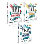 Toprak Yayınları 2025 TYT Matematik Türkçe ve TYT AYT Geometri Soru Bankası 3 Kitap Set