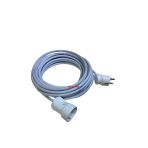 Topraklı Uzatma Seyyar Kablosu 10 Metre Tekli Priz 3X2,5 Mm Ttr Kablosu