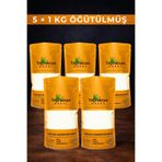 topraktan hasat odağında lezzet gizli 5 Kg Çankırı Kristal Kaya Tuzu Öğütülmüş (1 Kg x 5 Paket) Doğal İyotsuz