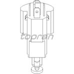 TOPRAN-205428001 FREN MUSURU (OPEL: ASTRA G)