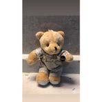 Toprock Store Sevimli Elbiseli Tulumlu Ayıcık Peluş Oyuncak Anahtarlık Uyku Arkadaşı Hediyelik 12 CM