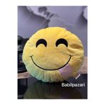 TOPROCKSTORE Çılgın Pelüş Yastık Tatlı Emoji, Sarı, Unisex, 3 Yaş ve Üzeri