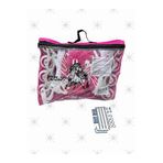 TOPROCKSTORE Çocuk Ayarlanabilir 2 1 1 Işıklı Quad Paten, Metal Gövde, Silikon Tekerlek, 34-37 Beden, Pembe
