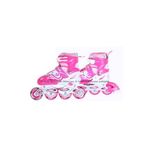 TOPROCKSTORE Işıklı Metal Gövdeli Ayarlanabilir Pembe Çocuk Pateni, 38-41 Beden