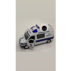 TOPROCKSTORE Metal Polis Arabası Oyuncak Işıklı Sesli Ekip Otosu