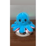TOPROCKSTORE Mod Değiştiren Ahtapot Duygulu İki Yüzlü Peluş Oyuncak, 20 cm, Unisex