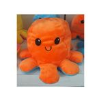 TOPROCKSTORE Mod Değiştiren Ahtapot Peluş Yastık, Mavi-Turuncu, 9+ Yaş