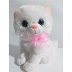 Toprockstore Oyuncak Pelüş Miyavlayan Kedi Papyonlu 30 Cm