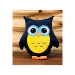 TOPROCKSTORE Peluş Baykuş Yastık, 30 cm, Çok Renkli