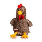 TOPROCKSTORE Peluş Çilli Horoz Tavuk Oyuncak, 40 cm, Çok Renkli