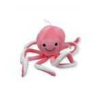 TOPROCKSTORE Sevimli Ahtapot Peluş Oyuncak, 30 cm, Pembe, Unisex