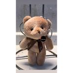 TOPROCKSTORE Sevimli Ayıcık Peluş Oyuncak Anahtarlık, 12 CM, Kahverengi, Unisex