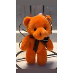 TOPROCKSTORE Sevimli Ayıcık Peluş Oyuncak Anahtarlık, 12 CM, Turuncu, Unisex