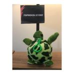 TOPROCKSTORE Sevimli Caretta Peluş Oyuncak, Anahtarlık, Uyku Arkadaşı, 12 cm, Yeşil