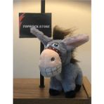 TOPROCKSTORE Sevimli Eşek Peluş Oyuncak Gülen Şaşkın Hediyelik Oyuncak Anahtarlık Uyku Arkadaşı 15 cm