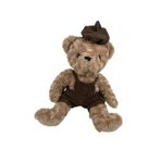 Toprockstore Sevimli Kıyafetli Ayi Peluş Oyuncak 40 Cm Hediyelik Uyku Arkadaşı