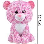 Toprockstore Sevimli Leopar Peluş Oyuncak Hediyelik Uyku Arkadaşı 17 Cm