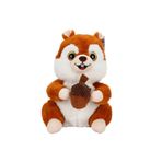 Toprockstore Sevimli Peluş Sincap 30 cm Oyuncak Uyku Arkadaşım