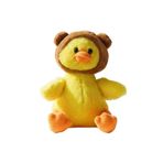 Toprockstore Sevimli Şapkalı Peluş Ördek 30 cm Oyuncak Uyku Arkadaşım