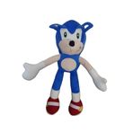 TOPROCKSTORE Sonic Peluş Oyuncak, Organik Kumaş, 45 cm, Mavi