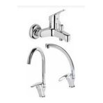 Topsan 3 Lü Set Lavabo+evye+banyo