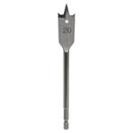 Topshop TH03120 Bits Saplı Ahşap Yaprak Kelebek Matkap Ucu 20 mm