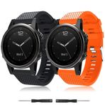 TOPsic Fenix 5S Kayış, Yumuşak Silikon Yedek Kayış için Fenix 5S/Fenix 5S Plus/Fenix 6S/Fenix 6S Pro/Fenix 7S/Fenix 7S Solar/Fenix 7S Sapphire Solar, Ayarlanabilir Saat Kordonu