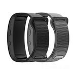 TOPsic Samsung Gear Fit 2 Pro Kayış, Yumuşak Silikon Yedek Kayış için Samsung Gear Fit 2 Pro/Gear Fit 2 Pro SM-R365/Gear Fit 2 SM-R360, Ayarlanabilir Saat Kordonu