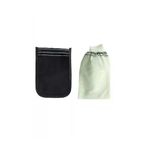 Toptan Bulurum 2 Adet Kalın Siyah Ve Beyaz Hamam Kesesi 25X17 Cm BLK7457531930437