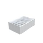 Toptan Bulurum 8 Bölmeli Xl Pratik Bölmeli Çekmece Düzenleyici Organizer(Iç Çamaşırı Kravat Çorap Düzenleyici)