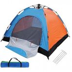Toptan Bulurum Otomatik Kurulumlu 8 Kişilik 250x250x165 cm Kamp Çadırı
