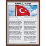 Toptan Bulurum Panda 35X50 Istiklal Marşı Mdf Çerçeve