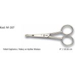 Toptan Bulurum Rose Europe Aplike ve Nakış Makası Kıvrık Küt Uçlu No:4 10,16 CM