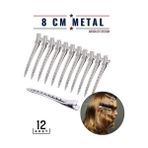 Toptan Bulurum Saç Klipsi Metal Toka 12 Adet Absolute Design