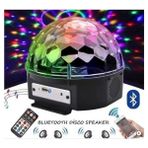 Toptan Bulurum Starmax Ledli Rgb Sese Duyarlı Disco Topu Kumandalı Mp3 Çalar Bluetooth USB ve Sd Kart Okuyucu
