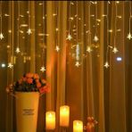 Toptan Bulurum Yıldız 4 M 96 LED 19 Saçak 40-50-60 cm Gün Işığı Mzxx3-4