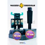 Toptan3D (2'li Paket) Warden + Enderman 2'li Minecraft Tarzı Eklemli Hareketli Figür Oyuncak Seti