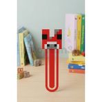 Toptan3D Mantar Ineği Ayraç, Minecraft Tarzı Ayraç, Çocuklar Için Ayraç, Eğlenceli Ayraç - 10CM