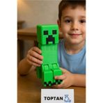 Toptan3D (Mega Boy) Creeper Büyük Boy (Mega) Hareketli Eklemli Minecraft Tarzı Figür Creeper Oyuncak