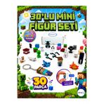 Toptan3D Mini Figür Oyuncak Seti - 30'lu Minecraft Tarzı Oyuncak Seti, Hediyelik 30 Parça Set (Karton Kutulu)