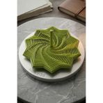 Toptan3D Spiral Fidget Oyuncak - 10 kenarlı Yıldız illüzyonlu Stres Oyuncağı - Overthink için Rahatlatıcı ses ve estetik - Çap : 17cm (Fıstık Yeşili)