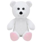 Toptanbulurum 15 cm Beyaz Peluş Ayı Oyuncak