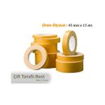 Toptancı Kapında Çift Taraflı Bant ( 45 Mm X 15 Mt. )