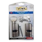 Toptrends Yuma 68 mm Bilyalı Tuzaklı Kapı Kilit Göbeği Barel Seti 2'li